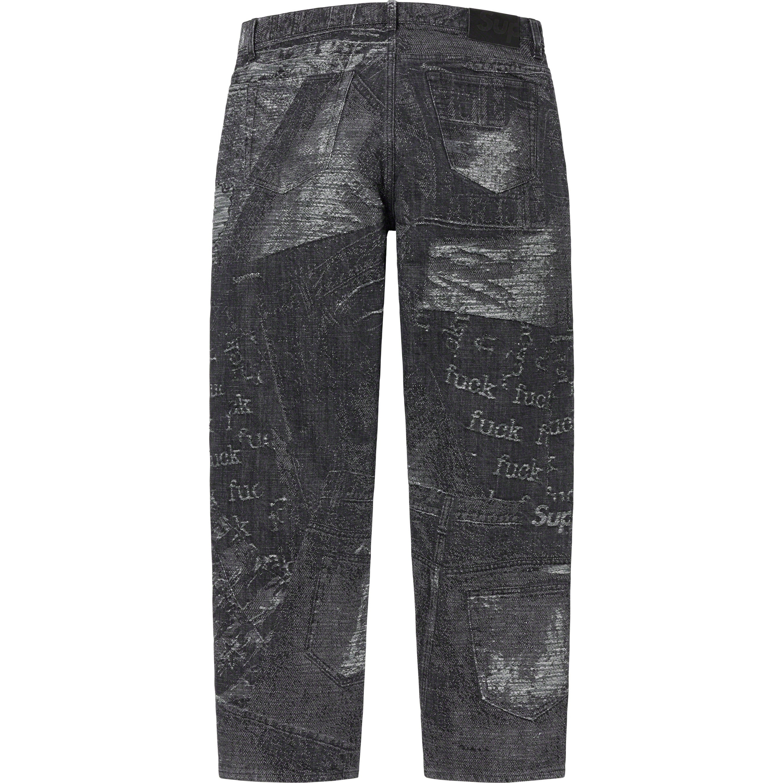 Archive Denim Jacquard Regular Jean view 3